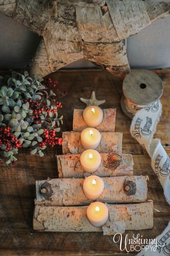 22 DIY home decorating ideas with birch trunks - 161
