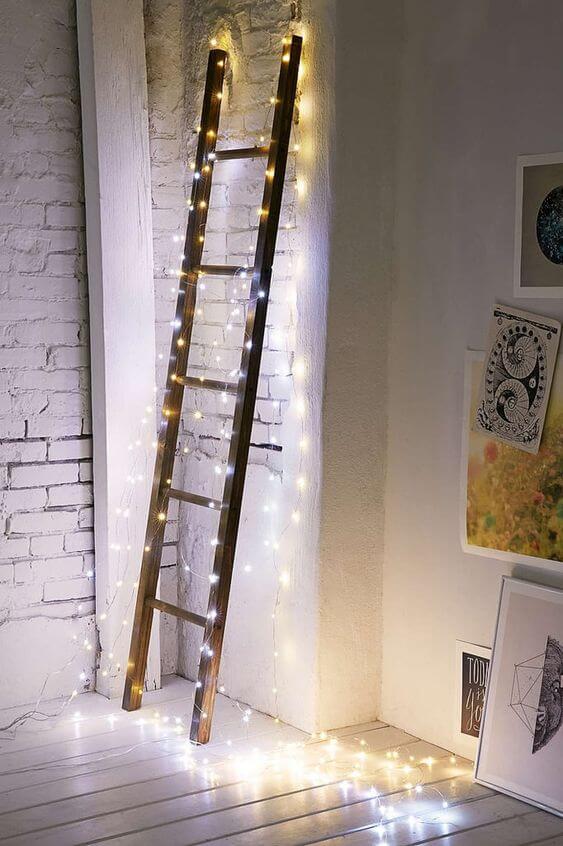 21 DIY projects for old ladders for home decoration - 147