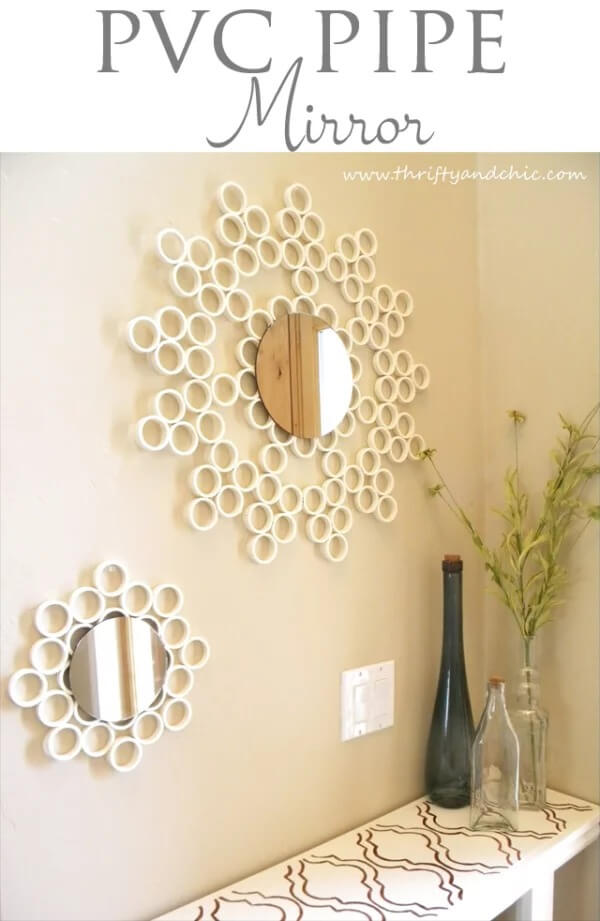 27 DIY PVC projects to decorate the house - 221