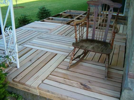 DIY pallet projects for the porch that you can easily make - 111