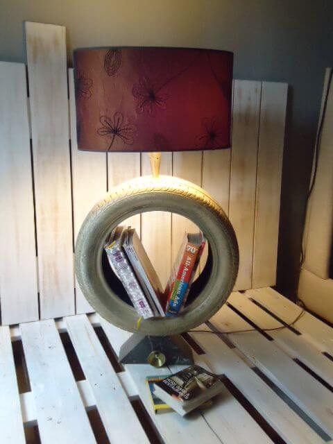 Easy to Make Old Tire Home Decor Ideas - 131