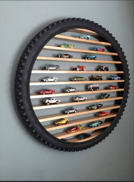 Easy to Make Old Tire Home Decor Ideas - 137