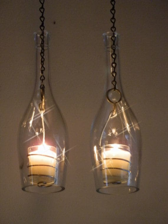 Creative DIY bottle lamp decoration ideas to decorate your home - 67