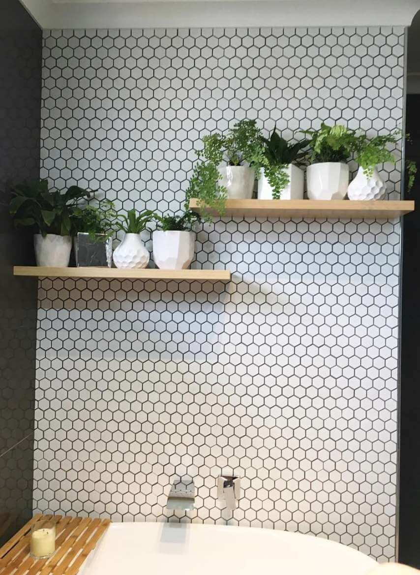 33 adorable ideas for plant shelves in the bathroom - 241