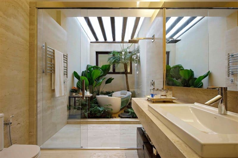 25 stunning tropical design ideas for your bathroom - 85