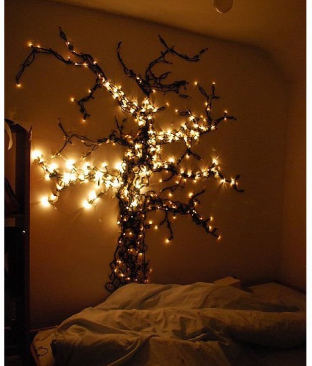 29 creative ideas to decorate your home with fairy lights - 77