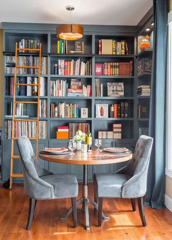 26 shimmering designs for home libraries - 69