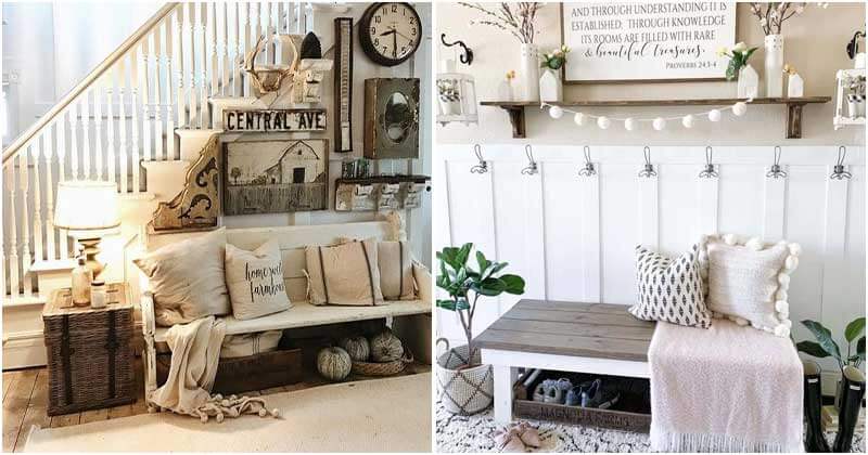 20 rustic entryway decorating ideas to welcome your guests