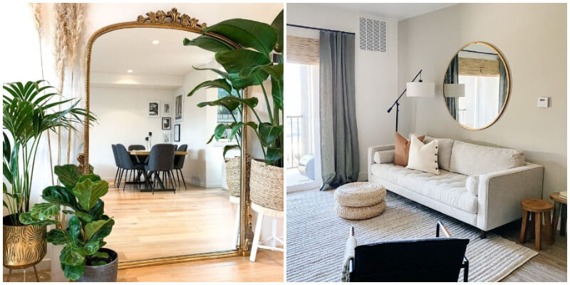 25 Living Room Mirror Decor Ideas