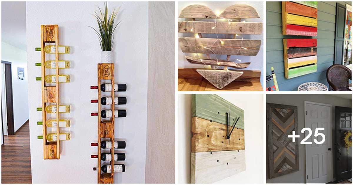 DIY Pallet Art Projects To Decorate Your Home