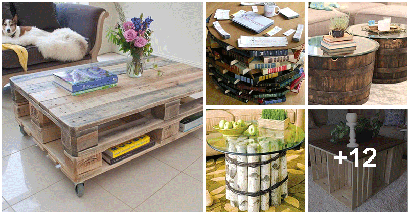 Amazing Recycled Coffee Table Ideas