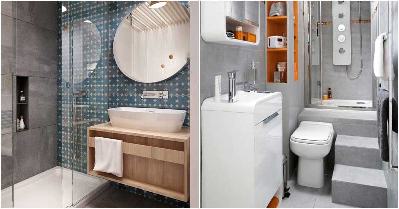 23 Small Bathroom Design Ideas