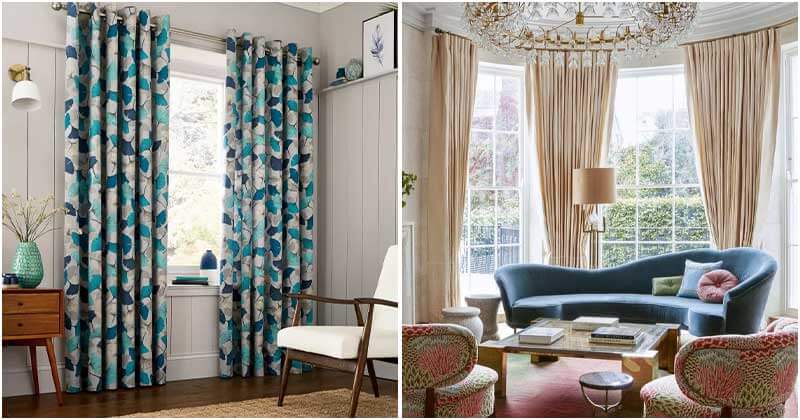Living room curtains ideas to decorate your interior