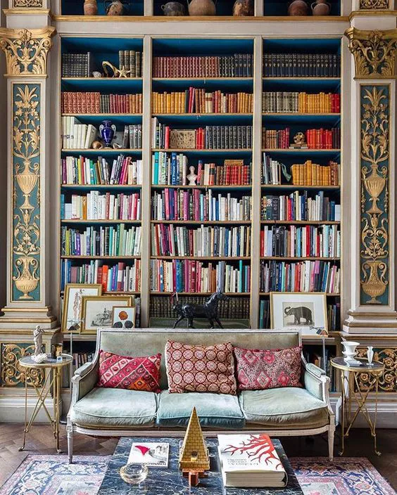 26 shimmering designs for home libraries - 71