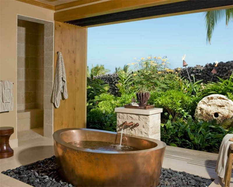 25 stunning tropical design ideas for your bathroom - 73