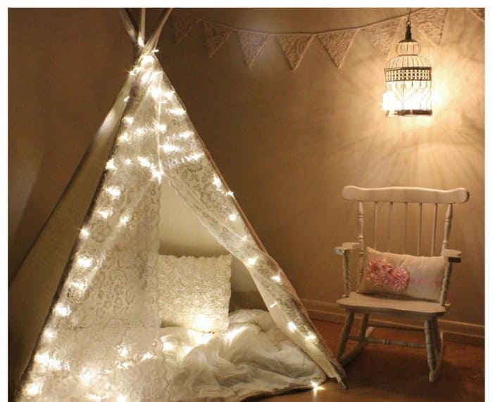 29 creative ideas to decorate your home with fairy lights - 81