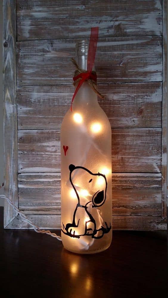 Creative DIY bottle lamp decoration ideas to decorate your home - 73
