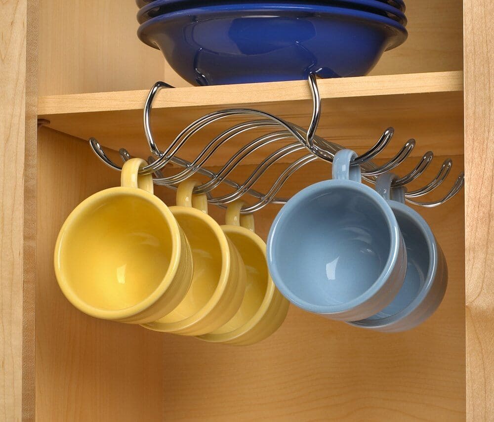 22 coffee cup holder ideas to declutter your kitchen - 77
