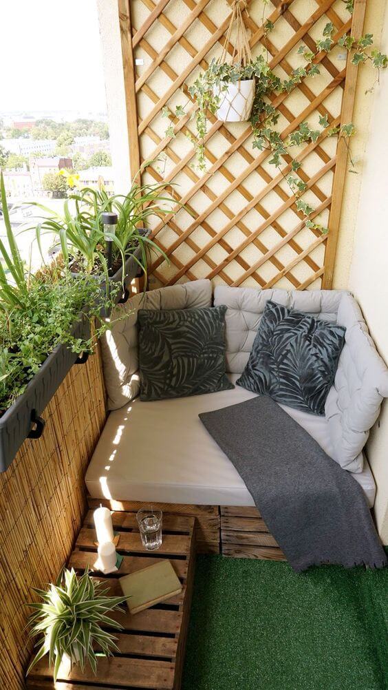 21 great ideas for small balconies - 15
