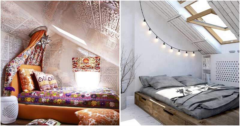 28 Cool And Dreamy Attic Bedroom Ideas