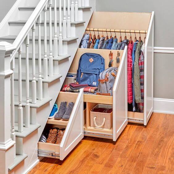 23 brilliant decoration ideas under the stairs - 173