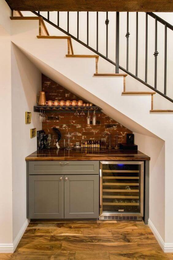 23 brilliant decoration ideas under the stairs - 177