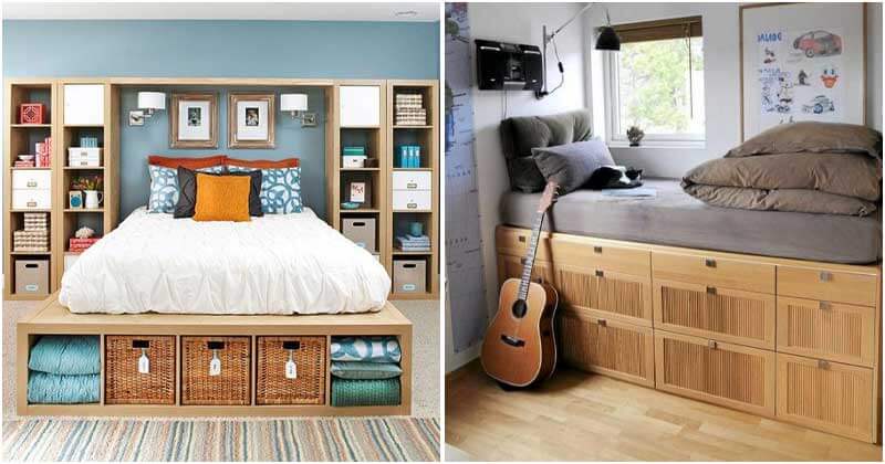 23 Creative Storage Bed Ideas To Add To Your Pocket