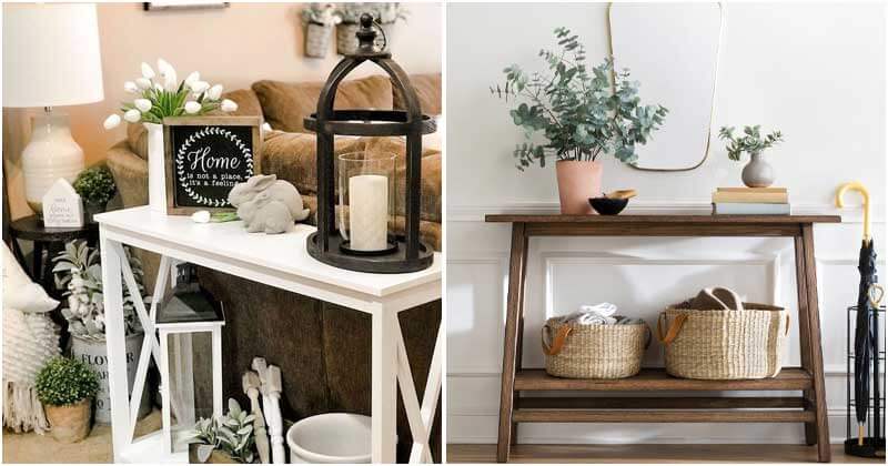 23 Creative Console Table Ideas That You Will Love