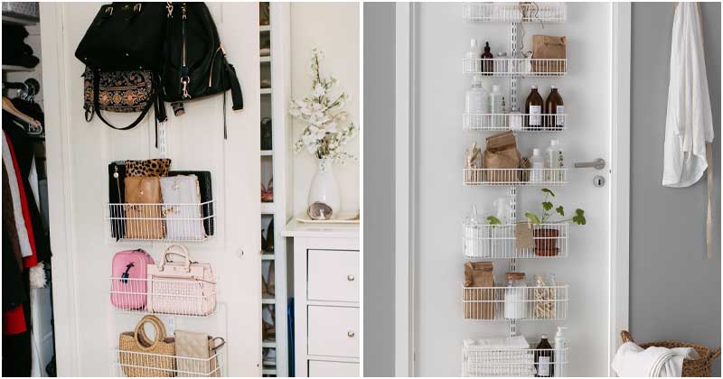 20 fascinating over the door storage ideas to put in your bag - 131