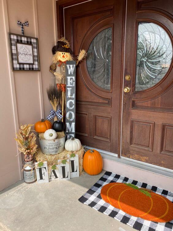 30 beautiful porch decorations for fall - 217