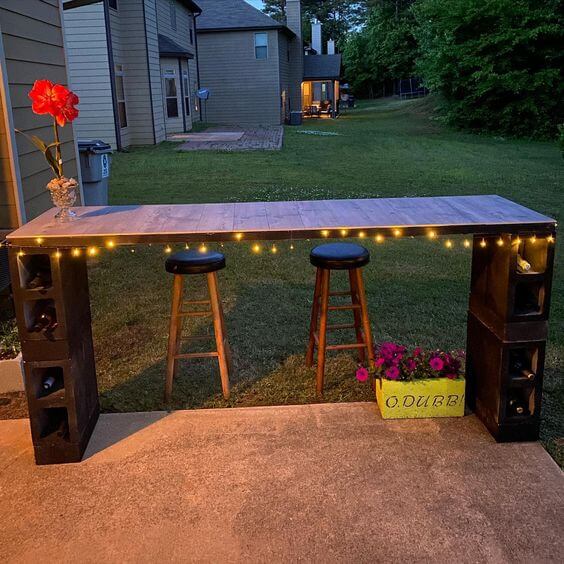 19 cool ways to use DIY Cinder Block for your home - 139