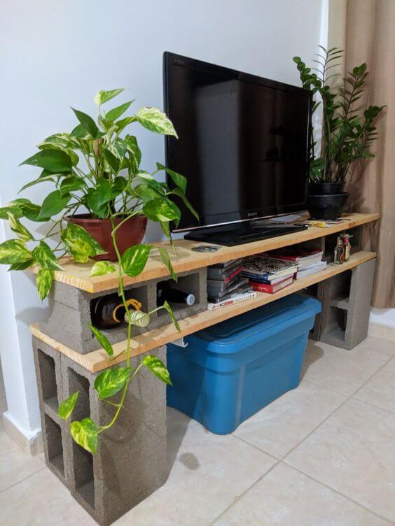 19 cool ways to use DIY Cinder Block for your home - 149