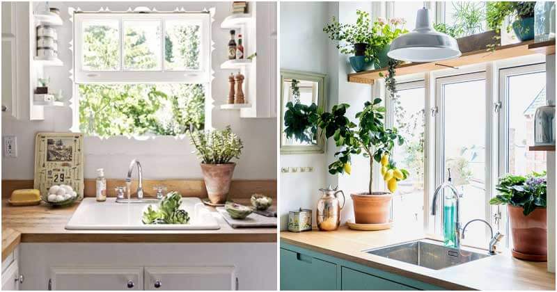 25 creative kitchen window decor ideas you'll fall for - 71