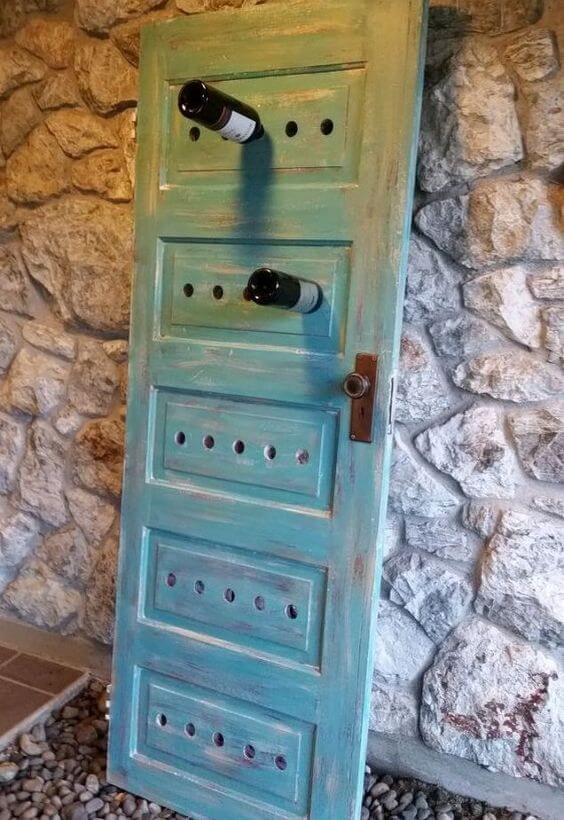 25 easy ways to turn your old doors into vintage home decor ideas - 157