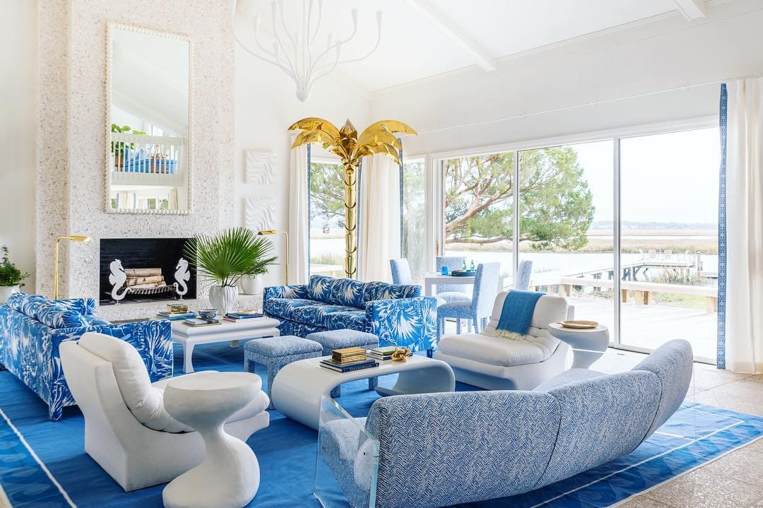 Stunning Beach House Living Room Designs - 79