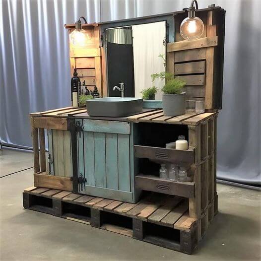 30 amazing modern pallet furniture ideas for your home decor - 209