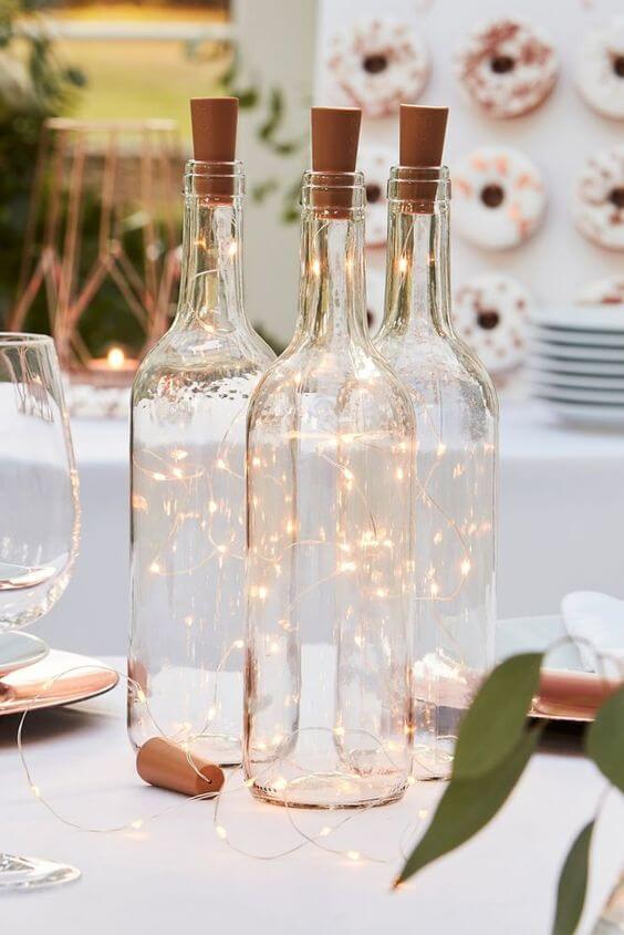 22 clever ideas for decorating with fairy lights - 141