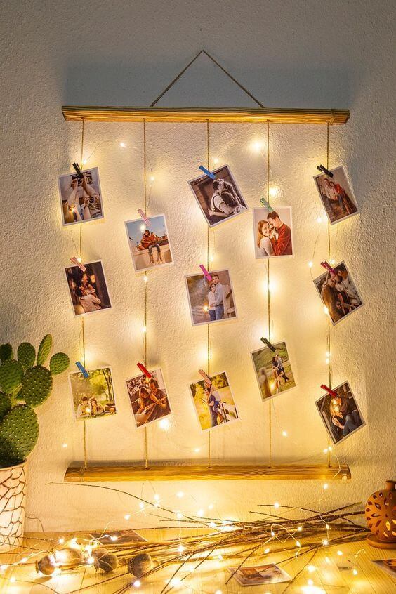 22 clever ideas for decorating with fairy lights - 145