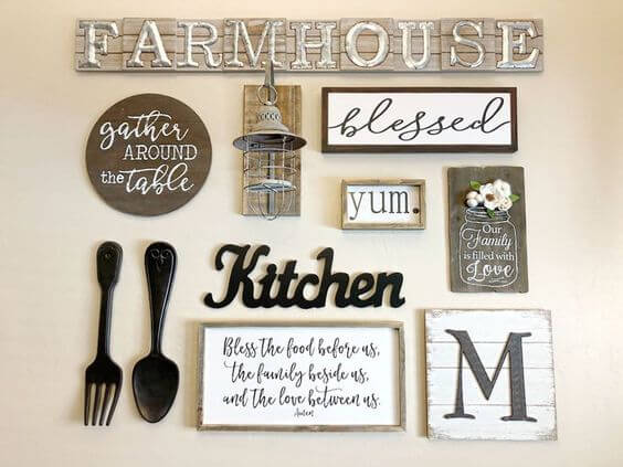 26 Farmhouse Wall Decor Ideas - 167