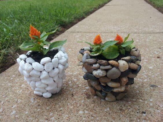 20 DIY river rock and stone ideas to decorate your home - 145