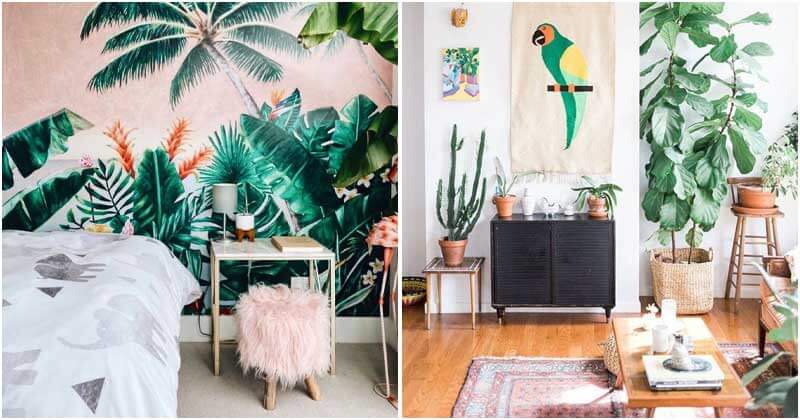 Stunningly Beautiful Tropical Home Decor Ideas