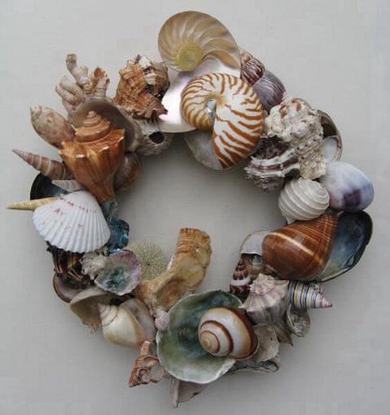31 DIY ideas for home decoration with sea shells - 205