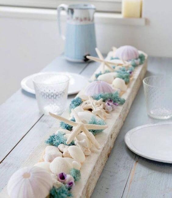 31 DIY ideas for home decoration with sea shells - 245