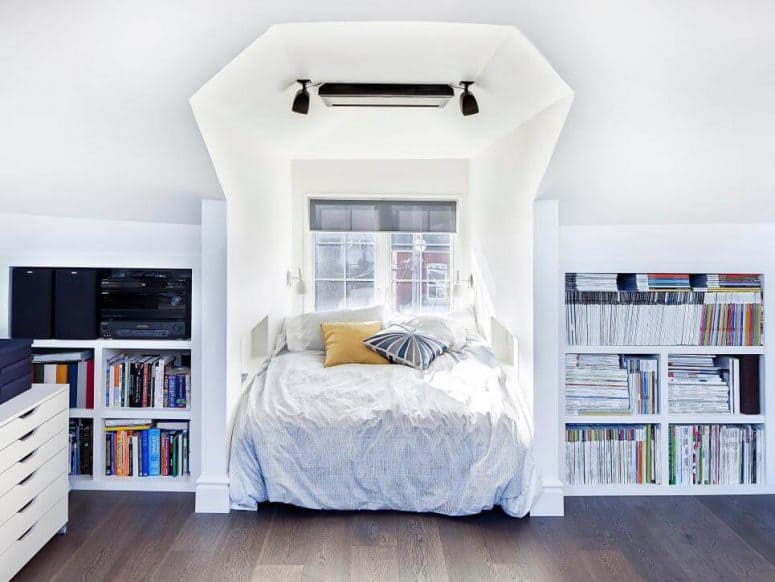 28 cool and dreamy attic bedroom ideas - 85