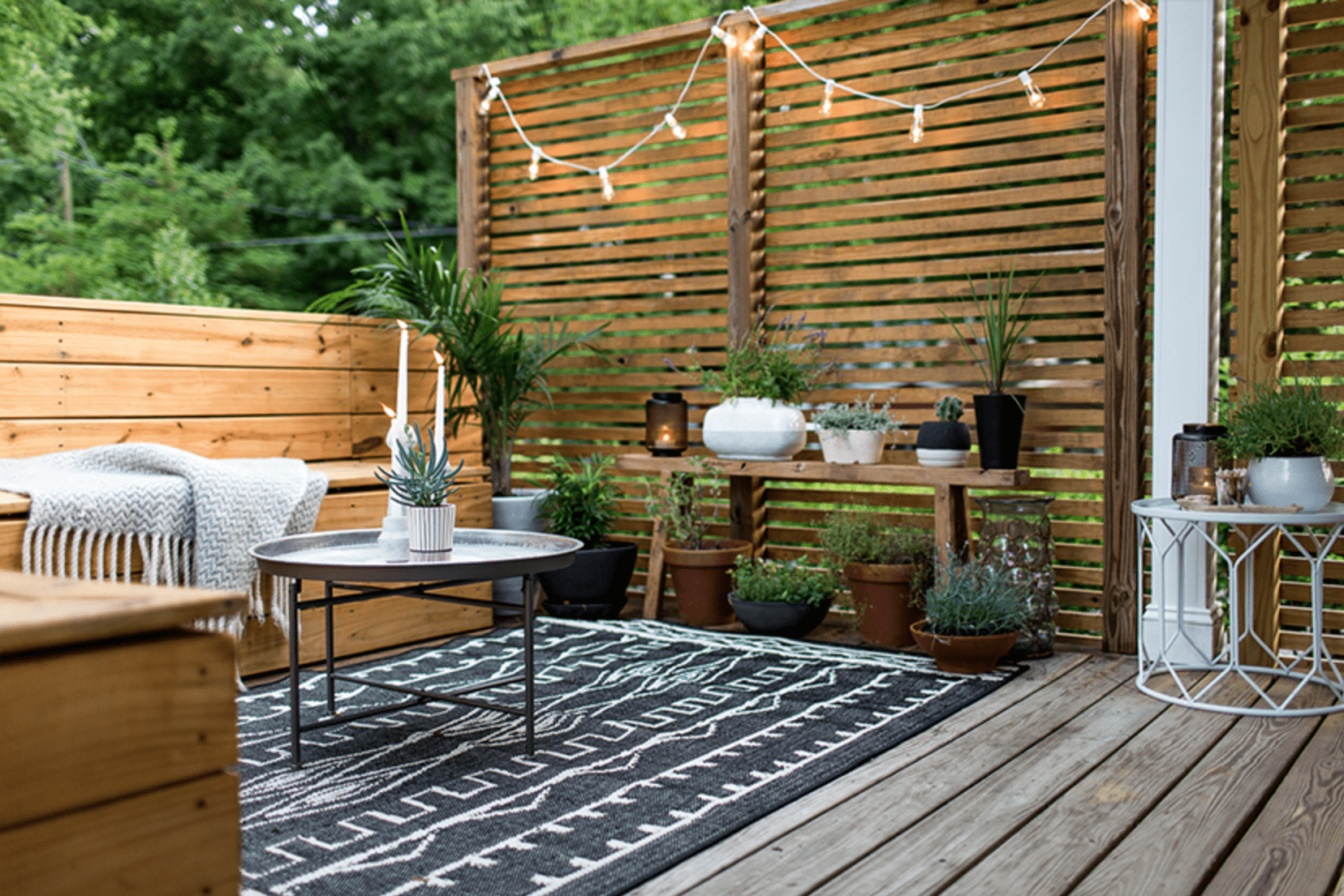 20 ideas for landscaping gardens and backyards with pallets - 135