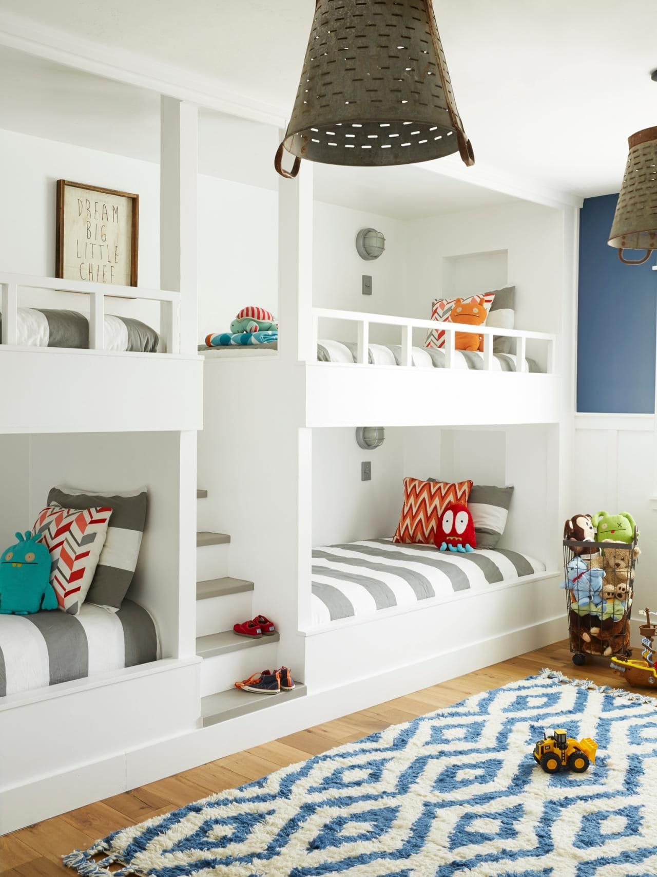 25 fantastic built-in bed ideas for children's rooms - 91