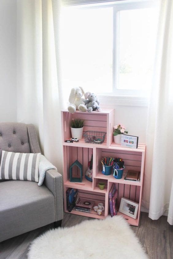 25 clever and cool ideas for crate furniture - 85