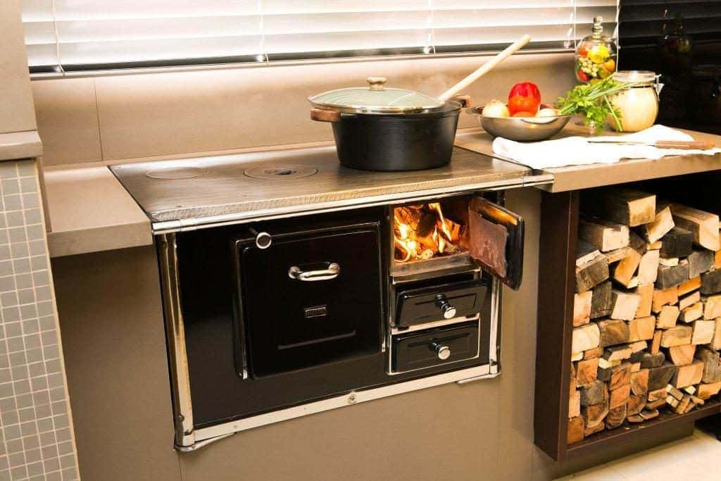 16 kitchen ideas with firewood that you will crave - 125