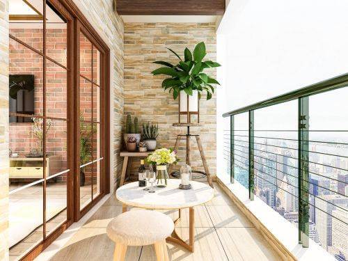 28 ideas for balcony with limited space - 185
