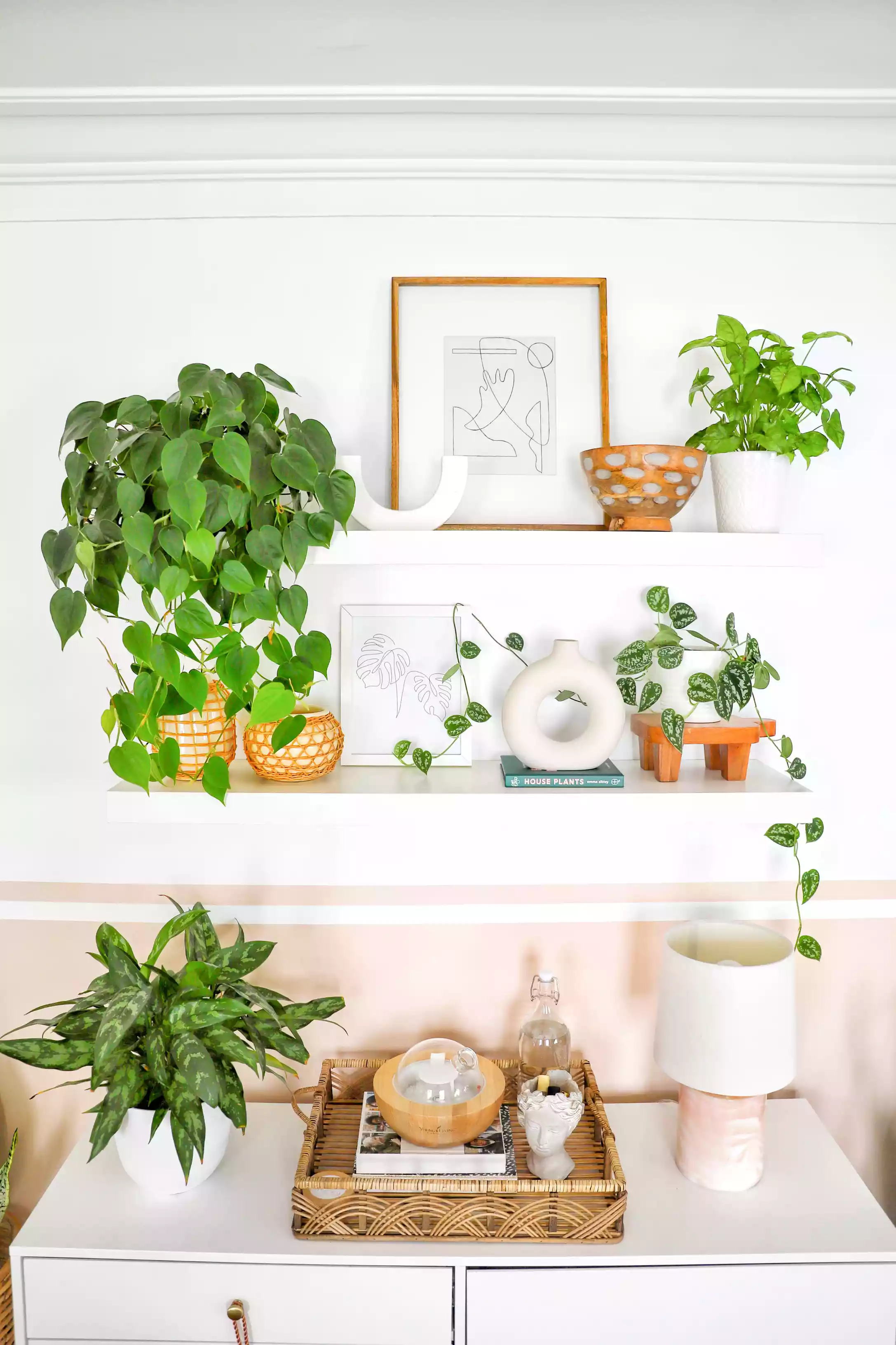 22 perfectly styled plant shelf ideas to decorate your home - 75